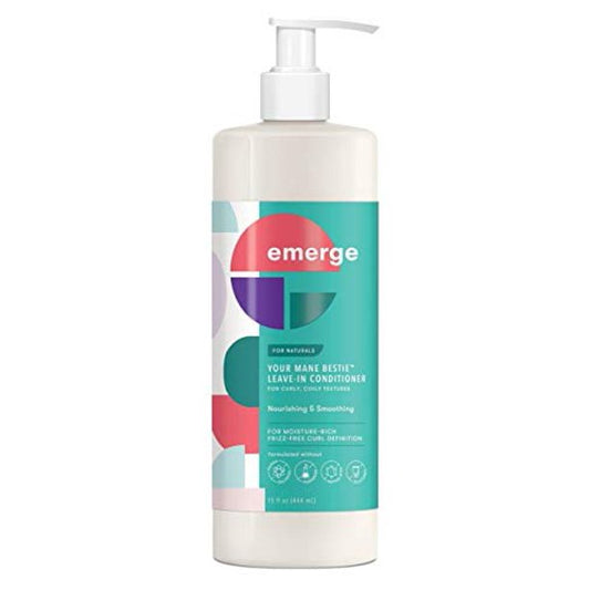 Emerge For Naturals Conditioner Leave-In Your Mane Bestie 15 Ounce (Case Of 12)